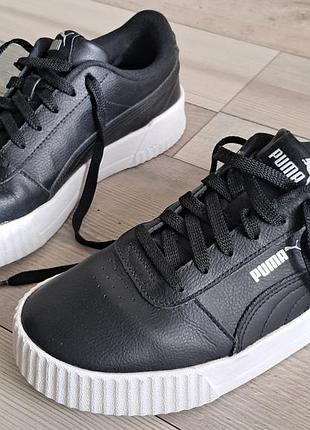Кожаные кроссовки puma original carina 2.0 (р.38,5)