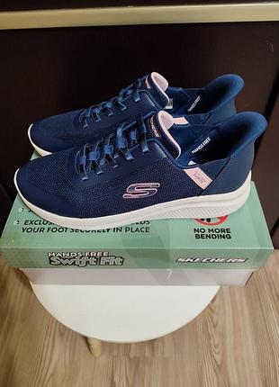 Кросівки жіночі skechers swift fit сині