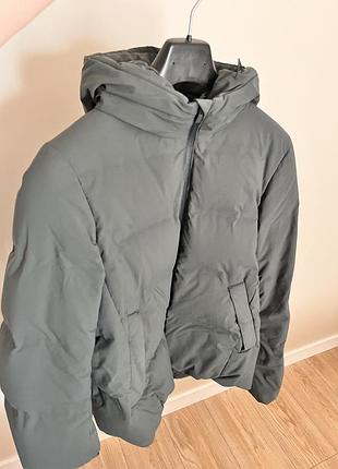 Куртка uniqlo розмір s оливкова 3