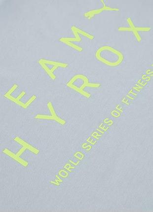 Buy puma x hyrox printed round neck short sleeve training 3