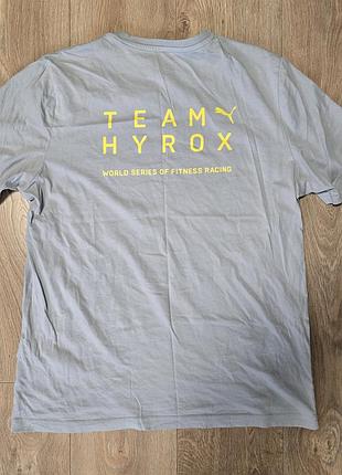 Buy puma x hyrox printed round neck short sleeve training 8