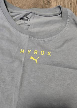Buy puma x hyrox printed round neck short sleeve training 4