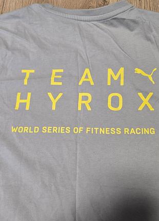 Buy puma x hyrox printed round neck short sleeve training 9