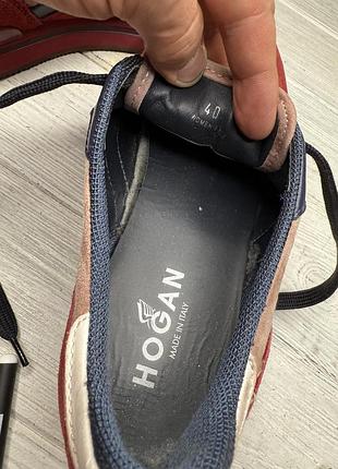 Крутые модные кроссовки hogan made italy 8