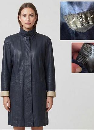 Кожаный плащ / пальто image line serhan leather (размер xxl)