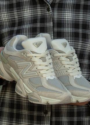 Кроссовки женские new balance 9060 light beige