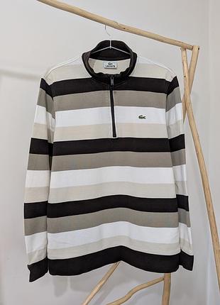 Lacoste 1/3 зп кофта, свитер