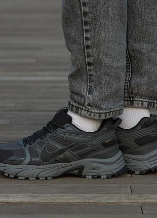 Мужские кроссовки nike vk2 runner gore-tex grey