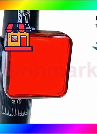 Bs велосипедный фонарь задний best mix габаритный my-2107, 25led, красный, мигающий велосипед, стоп-си bas77/n