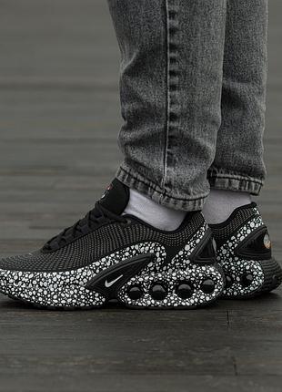 Мужские кроссовки nike air max dn safari black white