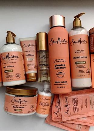 Набір sheamoisture для кучерявого волосся 384 мл*2