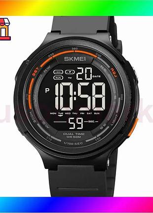Bs наручные часы мужские best mix skmei 1841bk black, для военнослужащих, тактические противоударные. bas77/n