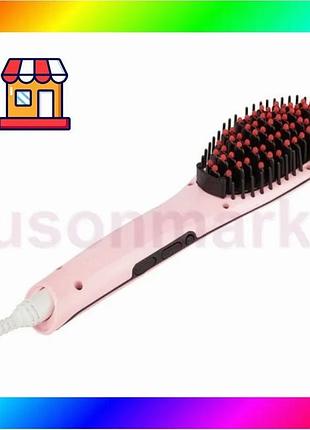 Bs расческа выпрямитель fast best mix hair straightener, гофре плойка утюгов для волос, утюг для вырав bas77/n