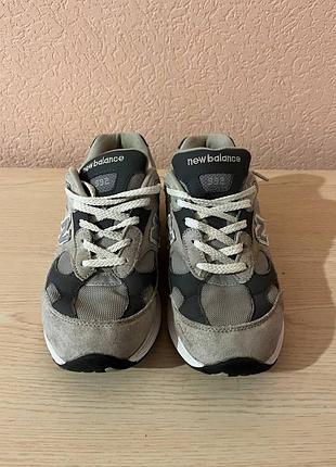 Кросівки чоловічі new balance 992 сірі