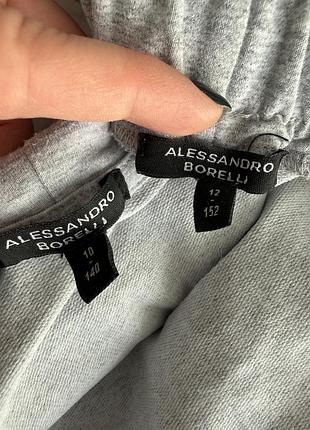 Серый костюм для девочки alessandro borelli 4