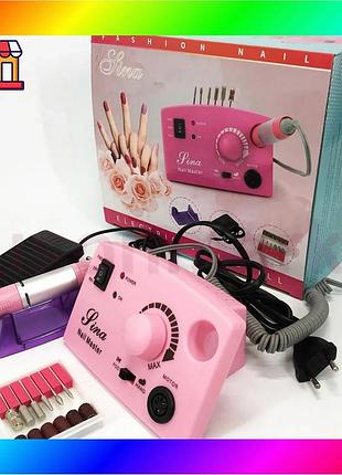 Bs фрезер dm-211 на best mix 65 вт. - 45000 об./хв. для манікюру та педикюру з педаллю та додатковими bas77/n