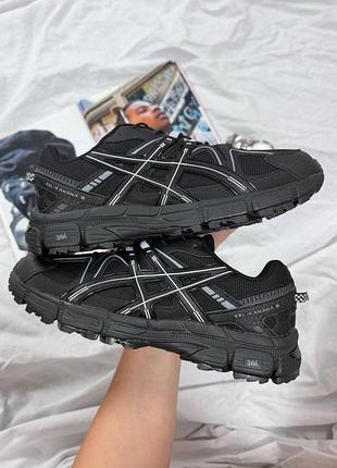 Кросівки asics gel комбіновані чорні 39
