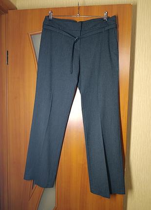 Классические темно-серые брюки esprit collection разм. 14 (44-46)