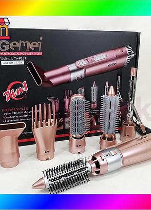 Bs щипцы фен для best mix волос мультистайлер gemei gm-4831 7в1, классический фен для волос мощный для bas77/n