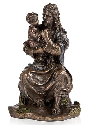 Статуэтка "иисус с младенцем", 15,5 см veronese