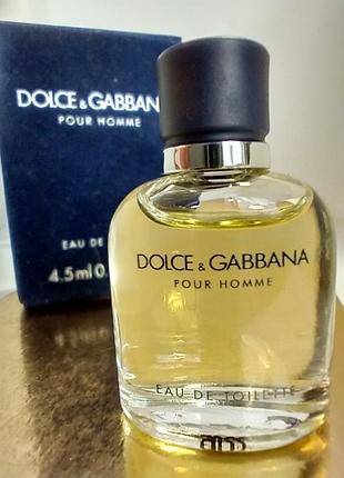 Dolce & gabbana pour homme миниатюра 4,5мл