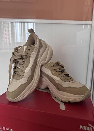 Кросівки жіночі puma бежеві