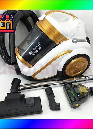 Bs пилосос rainberg rb-658tb best mix колбовий з регулятором потужності та турбощіткою 5l - 5200 вт, п bas77/n