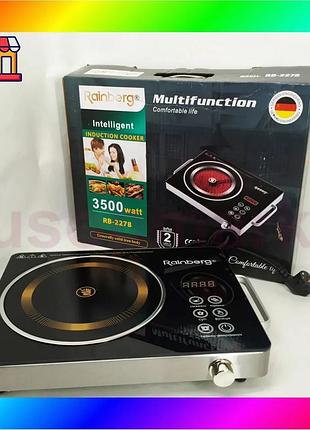 Bs плита инфракрасная rainberg best mix rb-2278 3200вт bas77/n