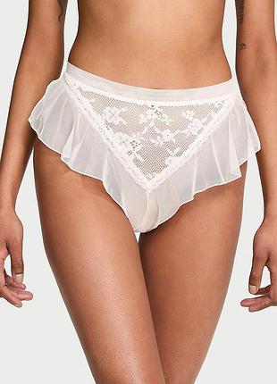Жіночі напівпрозорі трусики бразиліани victoria's secret