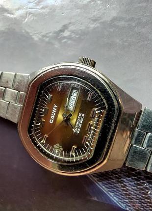 Годинники жіночі cauny prima automatic 25 jewels, вінтажні, сталеві
