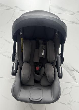 Автокрісло-автолюлька el camino i-flow me 1198 (i-size, 40-87 см) gray
