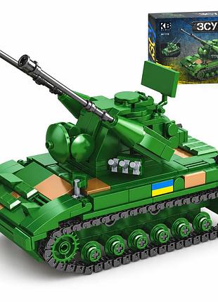 Військовий конструктор limo toy танк на 508 деталей для дітей від 6 років