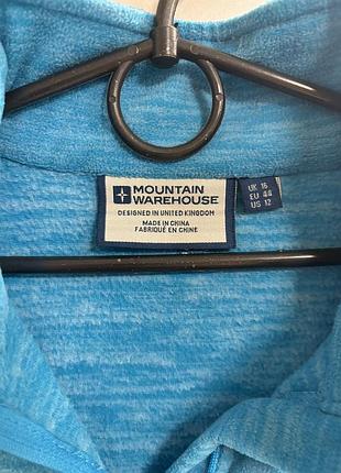 Кофта чоловіча mountain warehouse флісова блакитна 2