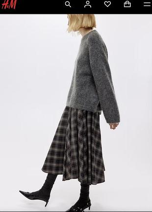 ⚜️♥️ h&m, шикарний теплий светр, вовна мохер 7