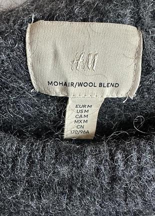 ⚜️♥️ h&m, шикарний теплий светр, вовна мохер 2