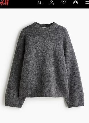 ⚜️♥️ h&m, шикарний теплий светр, вовна мохер 3