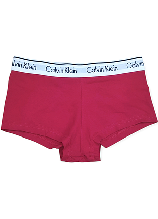 Жіночі трусики-шортики calvin klein червоні моломірять l