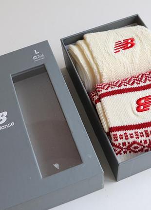 Набор носков new balance 2 пары, р.l, 43-46, новые в коробке