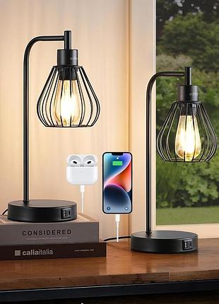2 шт. настольная лампа edishine table lamp dhltl04a прикроватная лампа с регулировкой яркости, сенсорным управлением