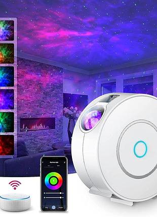 Проєктор зоряного неба rgb suppou sk20 світлодіодний проєктор зоряного неба з віддаленим керуванням