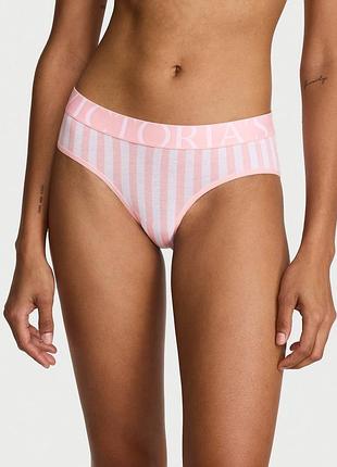 Трусики хипхаггеры victoria's secret с логотипом