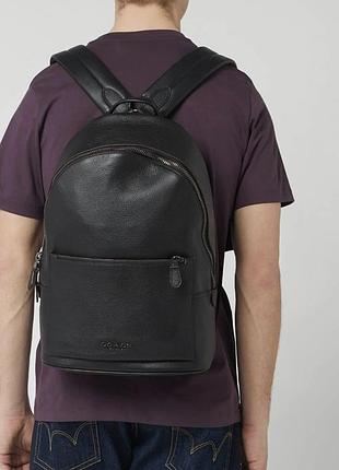 Coach чоловічий шкіряний рюкзак