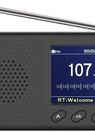 Портативне цифрове радіо digital radio dab-pc1 радіоприймач з акумулятором