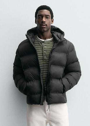 Куртка пуфер zara 3