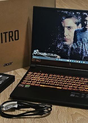 Ноутбук кacer nitro v16 ai rtx4050 amd ryzen 5 ноут игровой ноутбук мощный