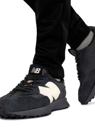 Кроссовки new balance 327 blue grey white арт 15594