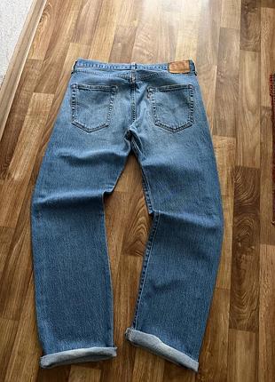Джинси чоловічі levi's 501 блакитні