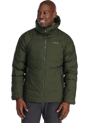 Пуховик rab valiance jacket (размер xlarge, цвет army)