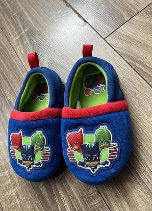 Капці для дітей, сині, 15 см, теплі
