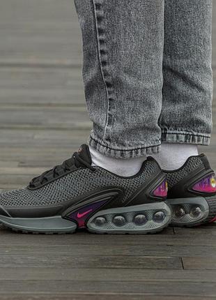 Мужские кроссовки nike air max dn black purple